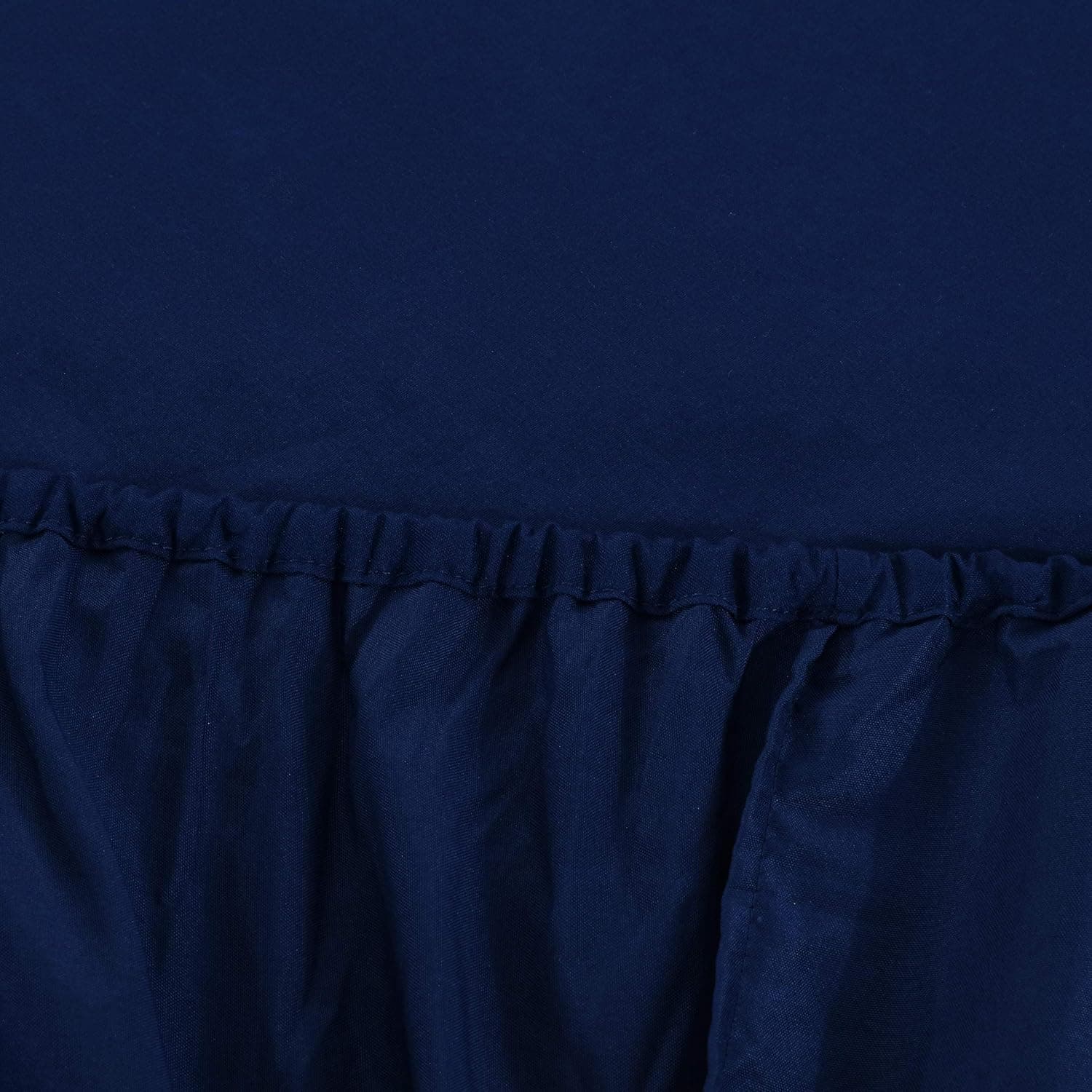 MOHAP Drap Housse 180x200cm avec Bonnet 30cm Bleu Marine Drap Housse 100 GSM en Microfibre de Haute Qualité 100% Polyester Doux, Résistant, Anti Plis 3