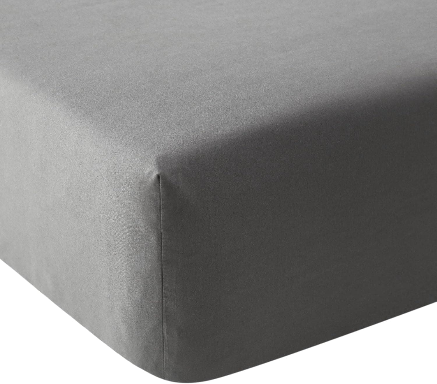 AYASW Fitted Sheet Only Queen Size Deep Pocket 16 inches Premium Soft and Cozy Bed Bottom Sheet 1800 Brushed Microfiber Wrinkle Fade Resistant Easy Care Stable Grey