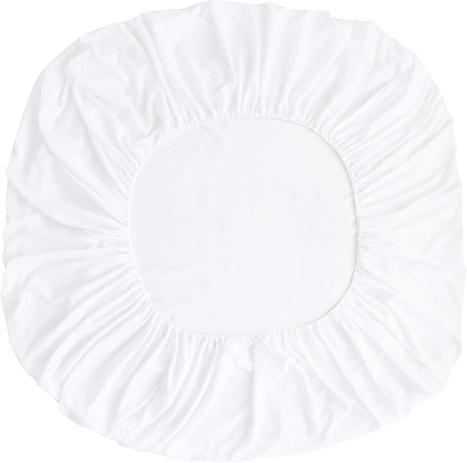 Drap-housse AYSW en microfibre brossée, blanc, King 4