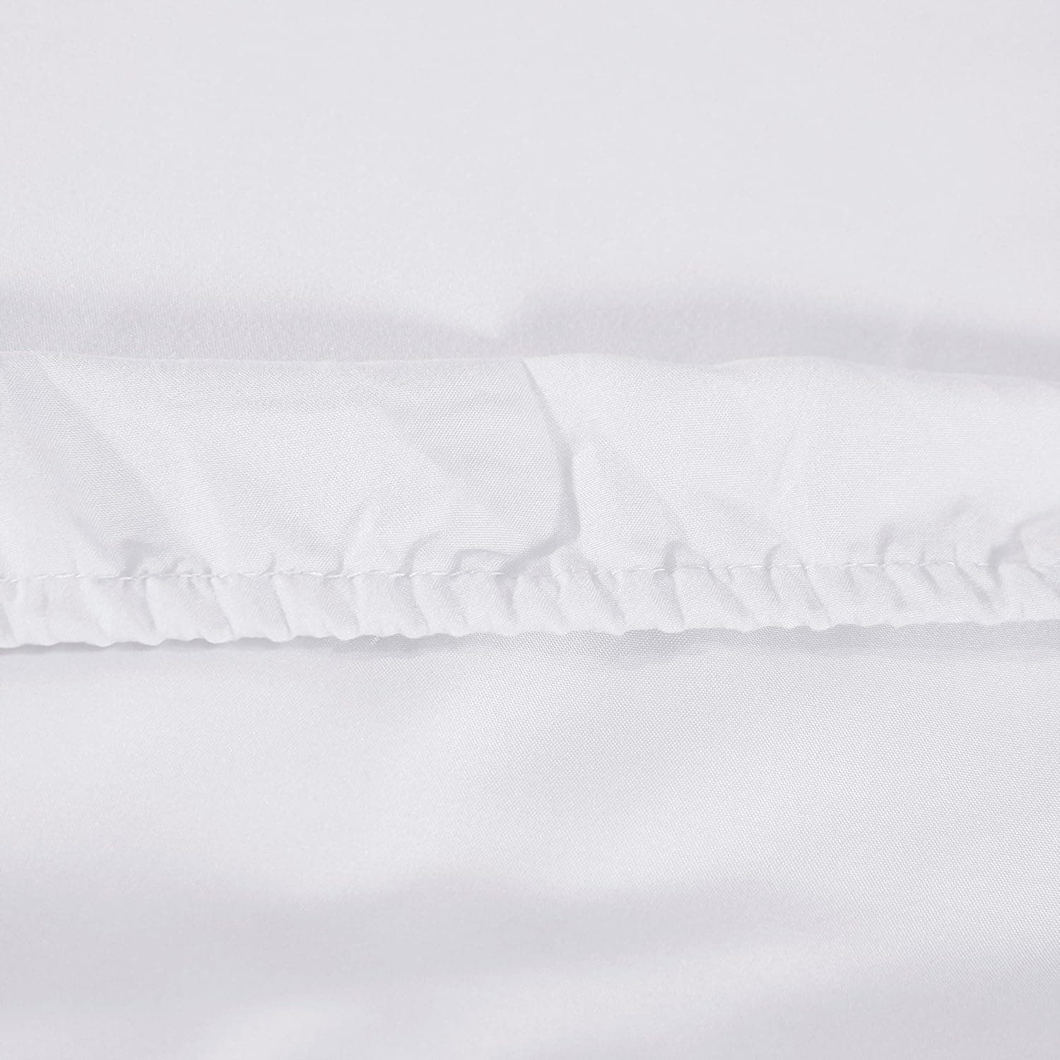 Drap-housse AYSW en microfibre brossée, blanc, King 8