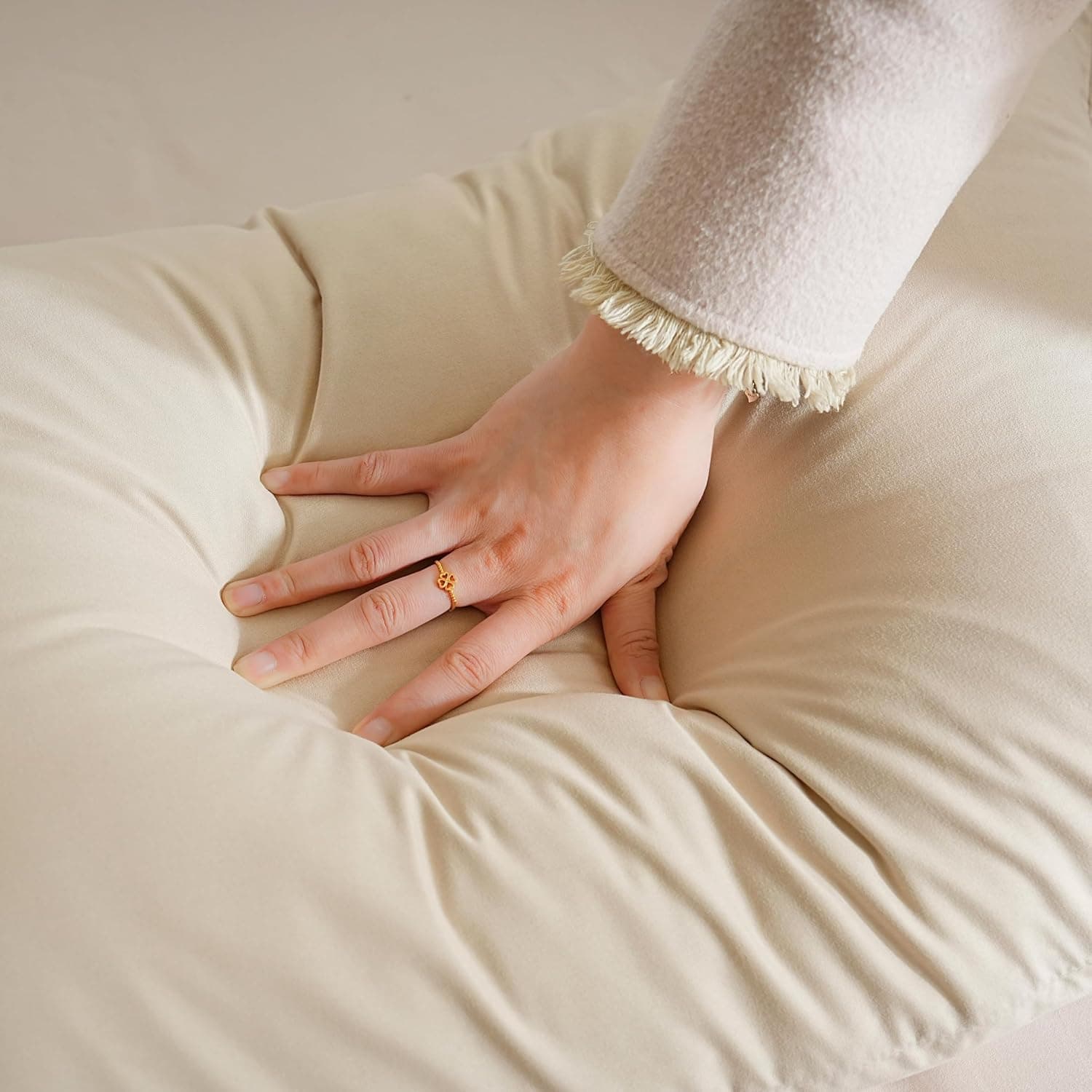 MOHAP Warm Zippered Pillowcases 50X75 cm 2 Pack-Super Soft Breathable Brushed Microfiber Pillow Cases Cover for Hair and Skin Cream 6