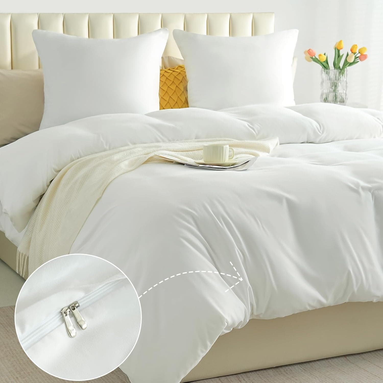 Parure de lit en microfibre – toutes saisons 8