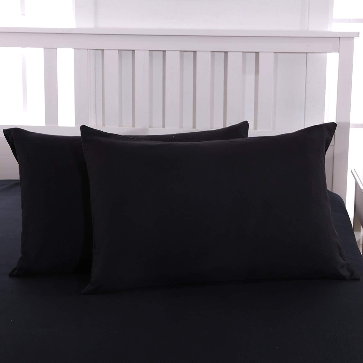Set of 2 Cushion Covers, High Quality Cushion Cover with Zip, 100% Micro-fibre 4