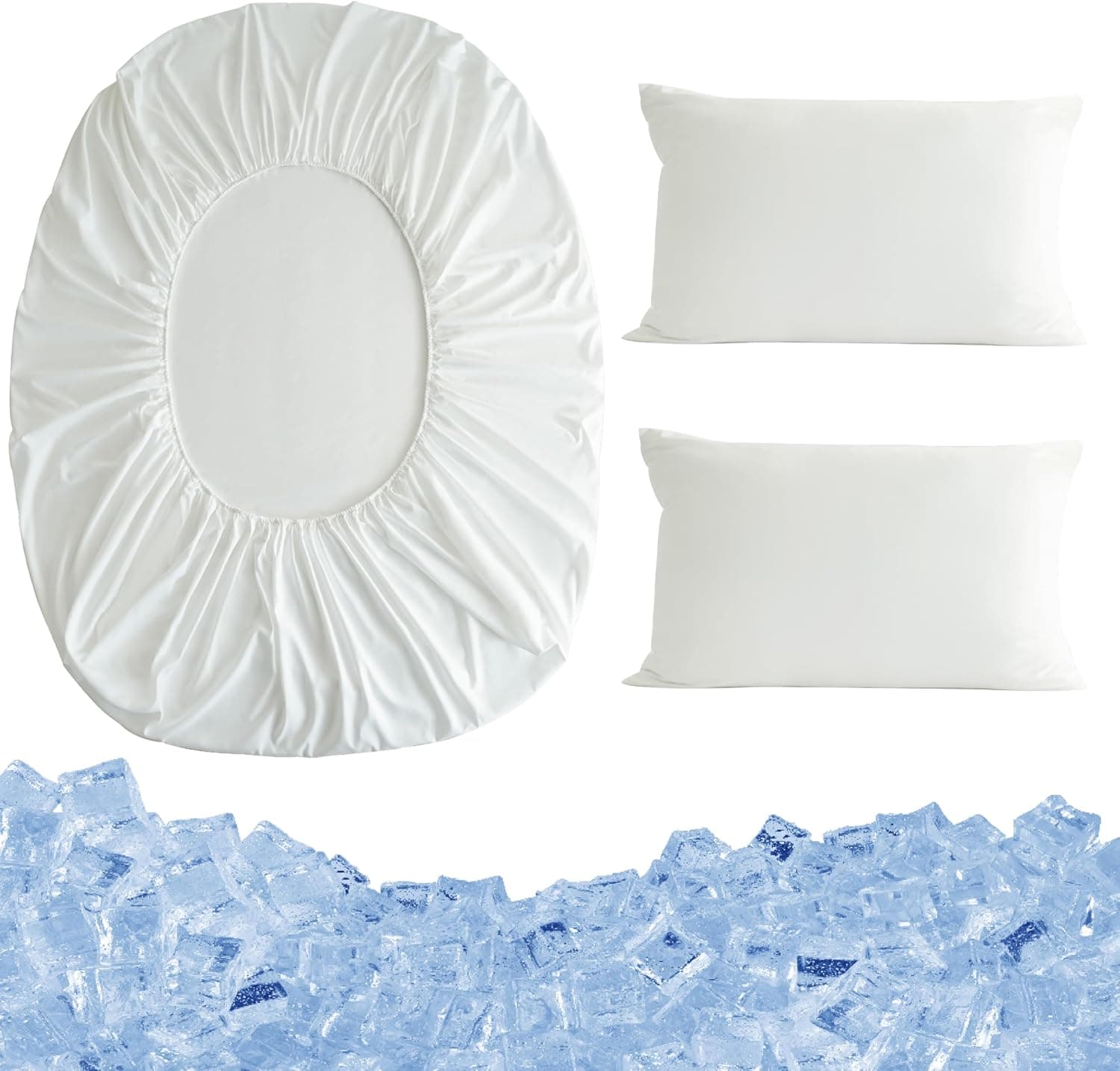 MOHAP Fitted Sheet Set King Size 16" Deep Pocket with 1 Bedsheet and 2 Pillowcases Brushed Microfiber Black 7