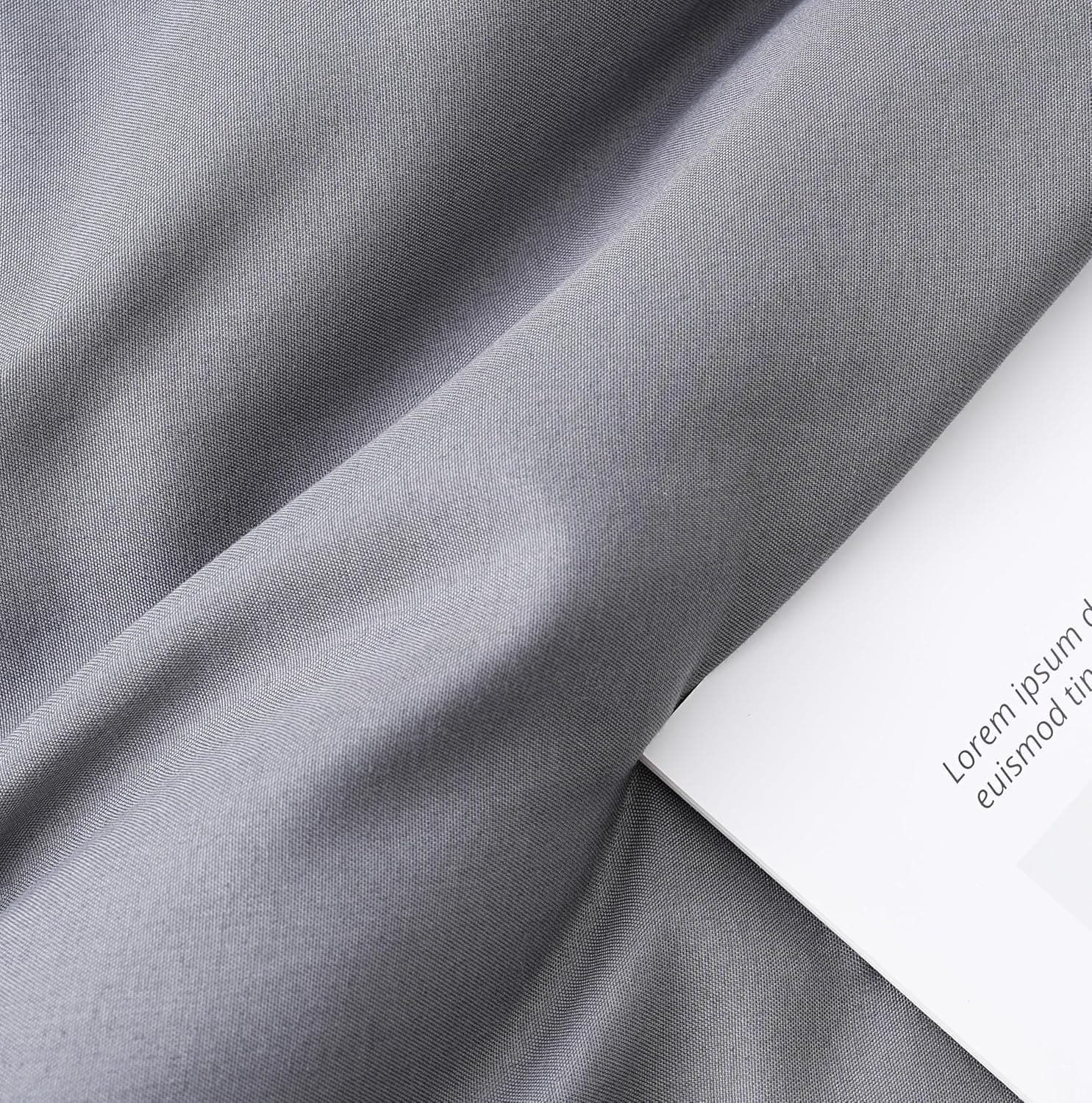 Warm Duvet Double Comforter and Anti Allergy All Season Dark Light Grey and White NO Pillowcases Only Quilt 10.5 Tog Duvet 4