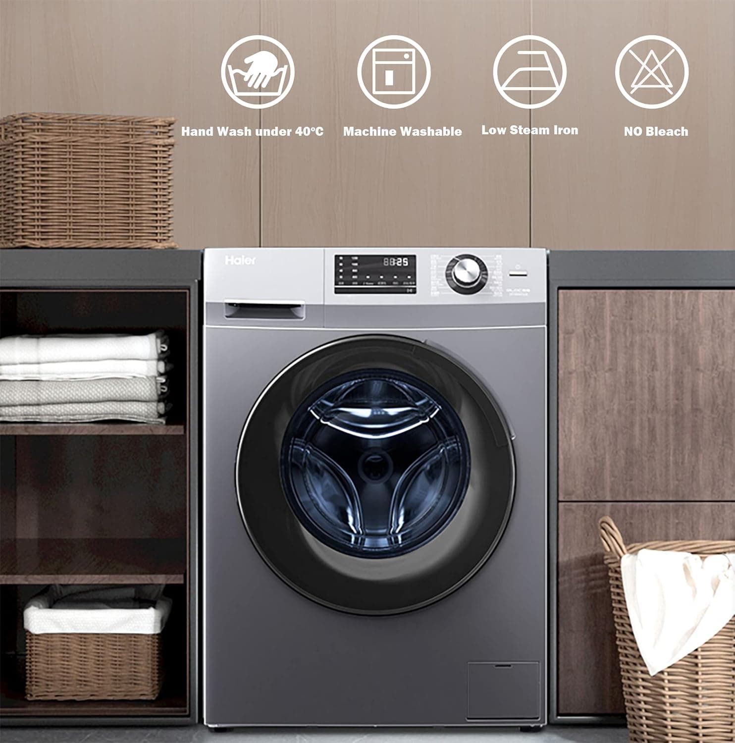 MOHAP Parure de lit chaude 3 pièces en microfibre brossée unie avec 1 housse de couette avec 2 fermetures éclair et 2 taies d'oreiller Bleu denim 7