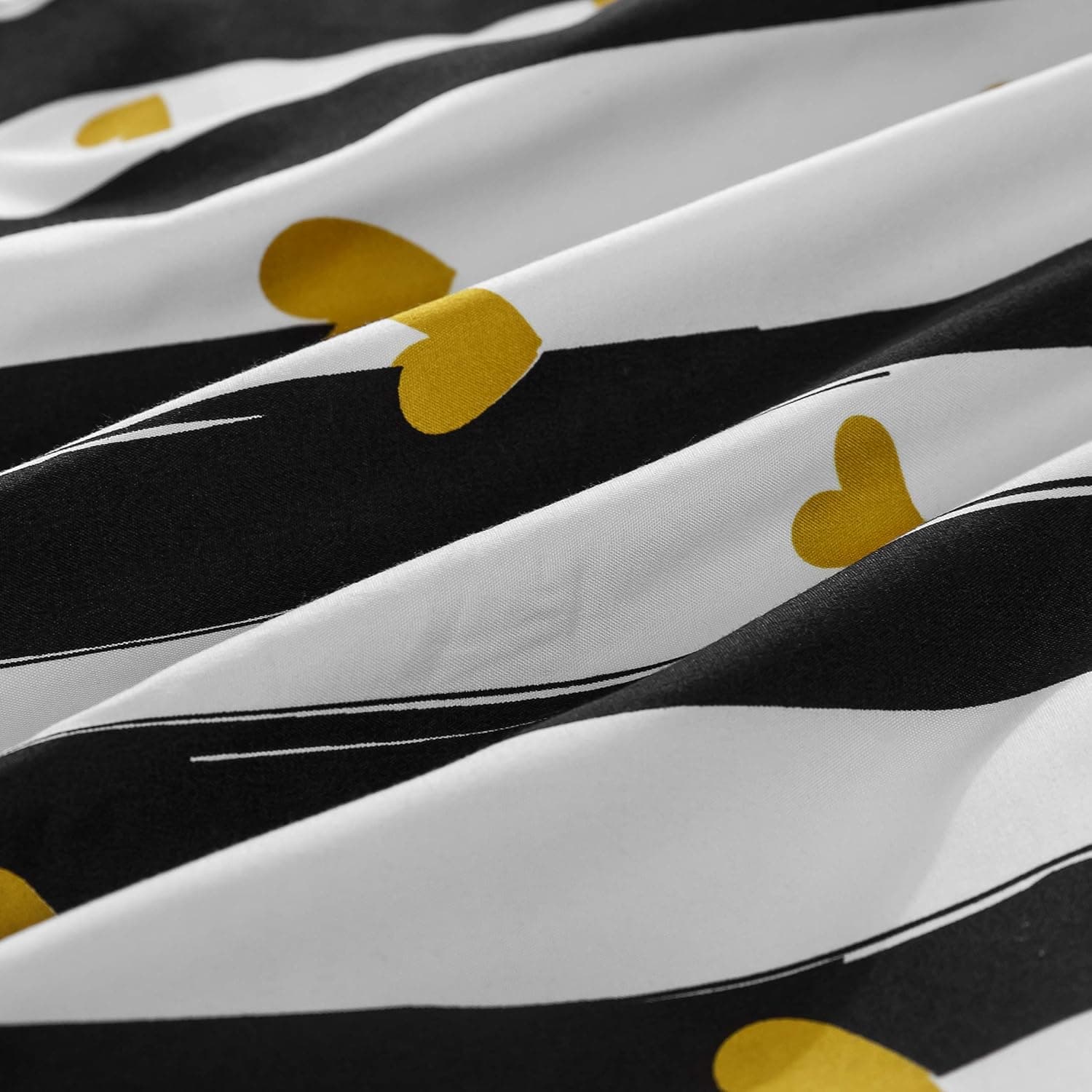 Sets de Housses de Couettes 240 x 260 cm + Lot 2 Taies d'Oreillers 65 x 65 cm Parure de lit Imprimé Rayure Multicolore 2 Personnes Motif 5 Ensembles Housse de Couette 3 Pièces Fermeture Éclair 5