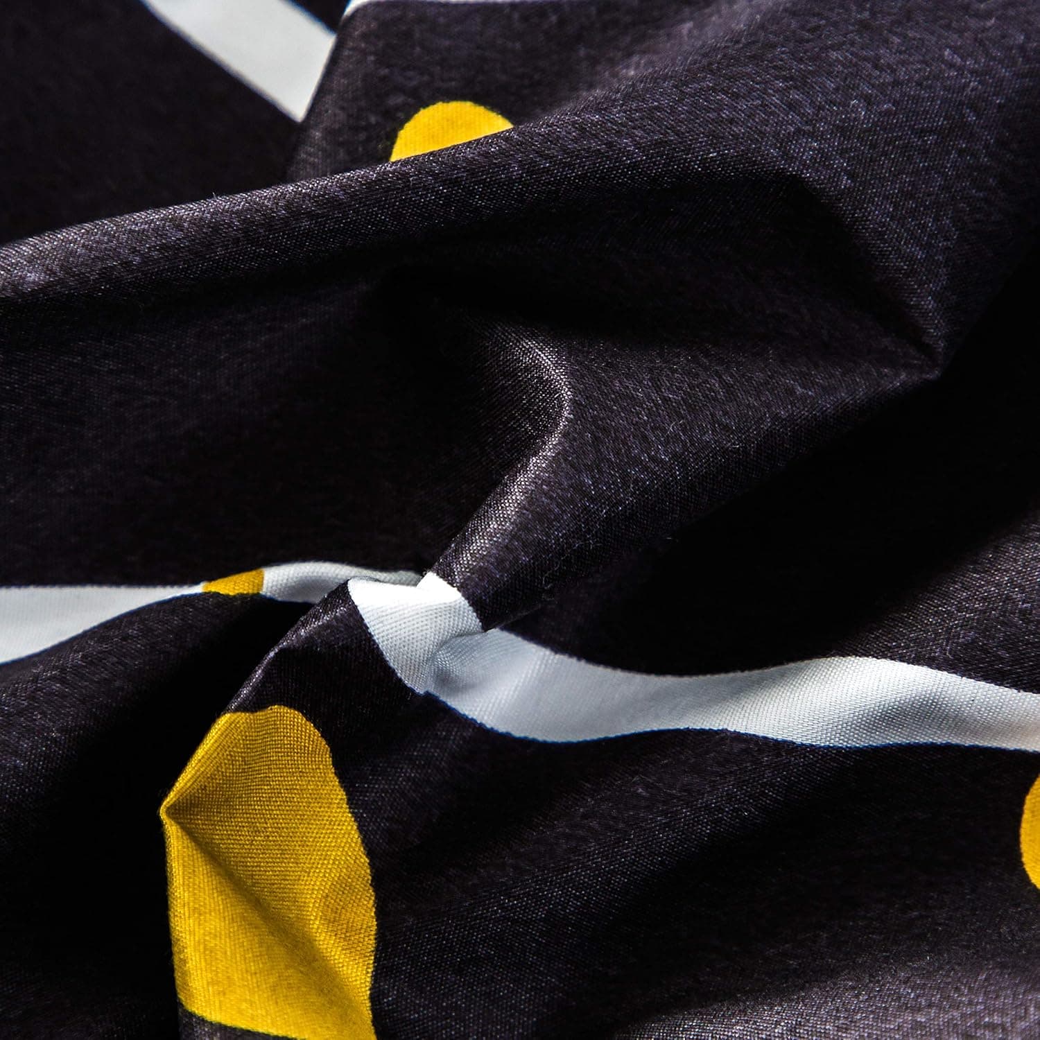 Sets de Housses de Couettes 220 x 240 cm + Lot 2 Taies d'Oreillers 65 x 65 cm Parure de lit Imprimé Pois Multicolore 2 Personnes Motif 12 Ensembles Housse de Couette 3 Pièces Fermeture Éclair 4