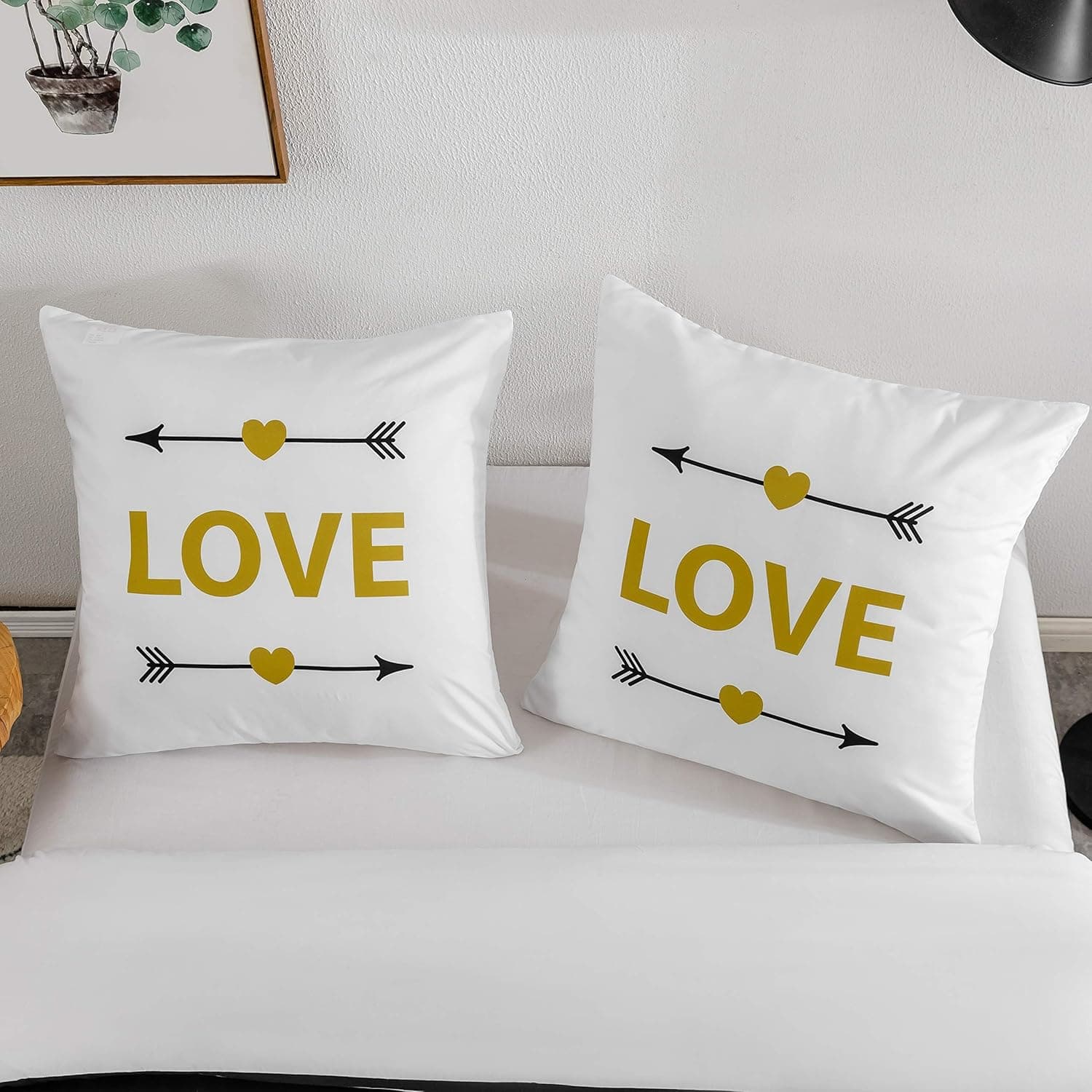 Sets de Housses de Couettes 220 x 240 cm + Lot 2 Taies d'Oreillers 65 x 65 cm Parure de lit Imprimé Rayure Multicolore 2 Personnes Motif 6 Ensembles Housse de Couette 3 Pièces Fermeture Éclair 4