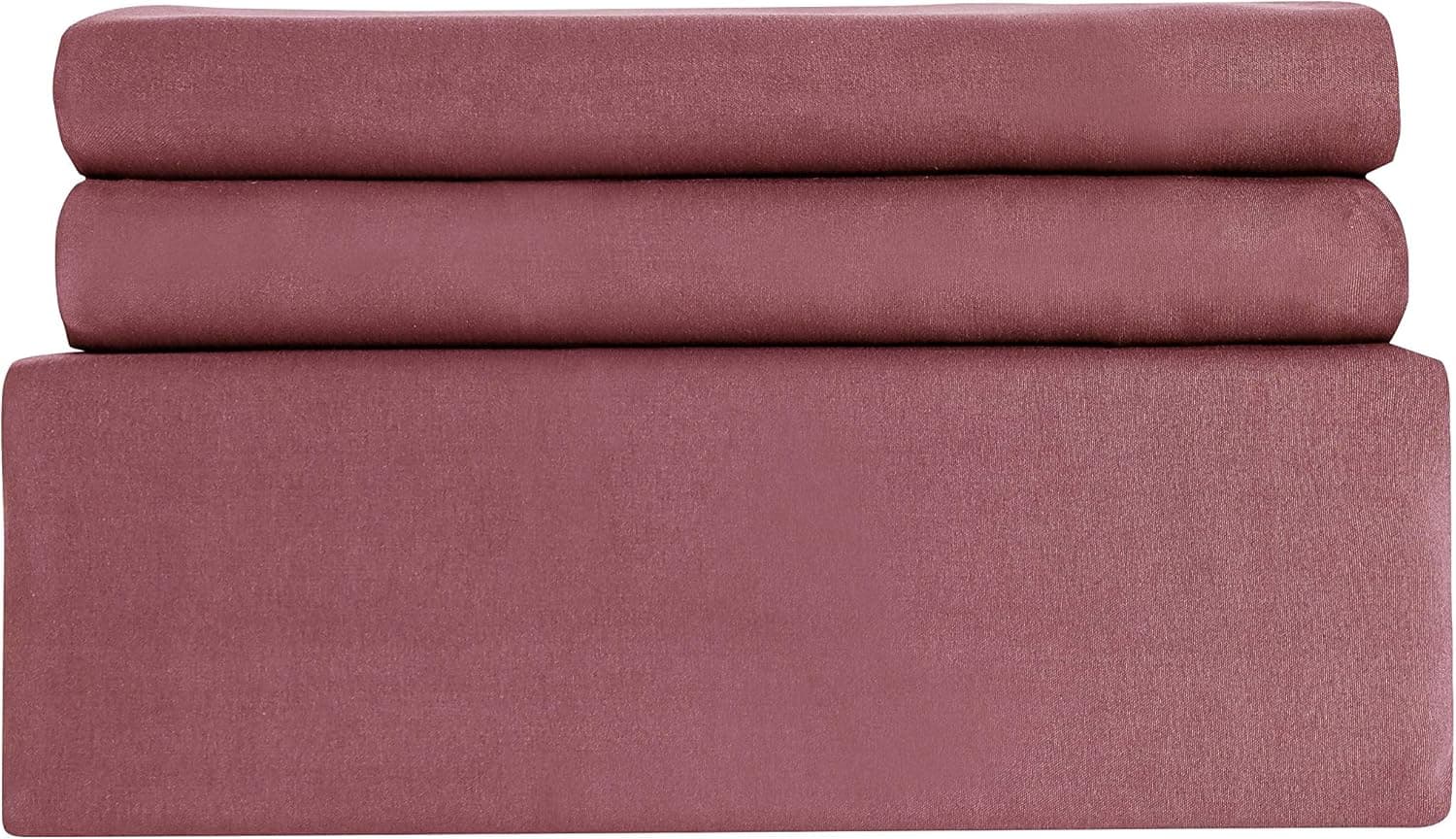 Brushed Microfibre Bed Linen, 1 Duvet Cover (200 x 200 cm) + 2 Pillowcases (80 x 80 cm), with Zip, Dusky Pink/Khaki 8