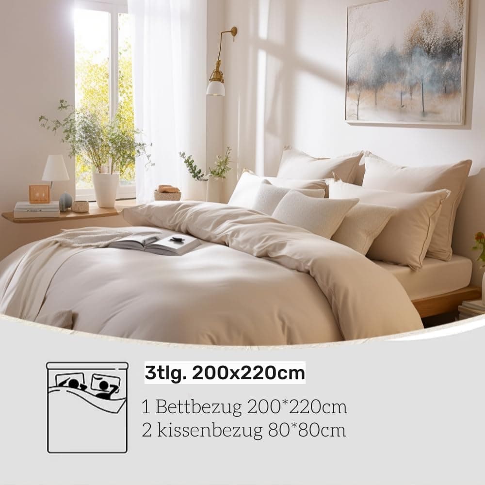 Bed Linen, Super Soft, 100% Brushed Microfibre, 110 g/m² Quality 6