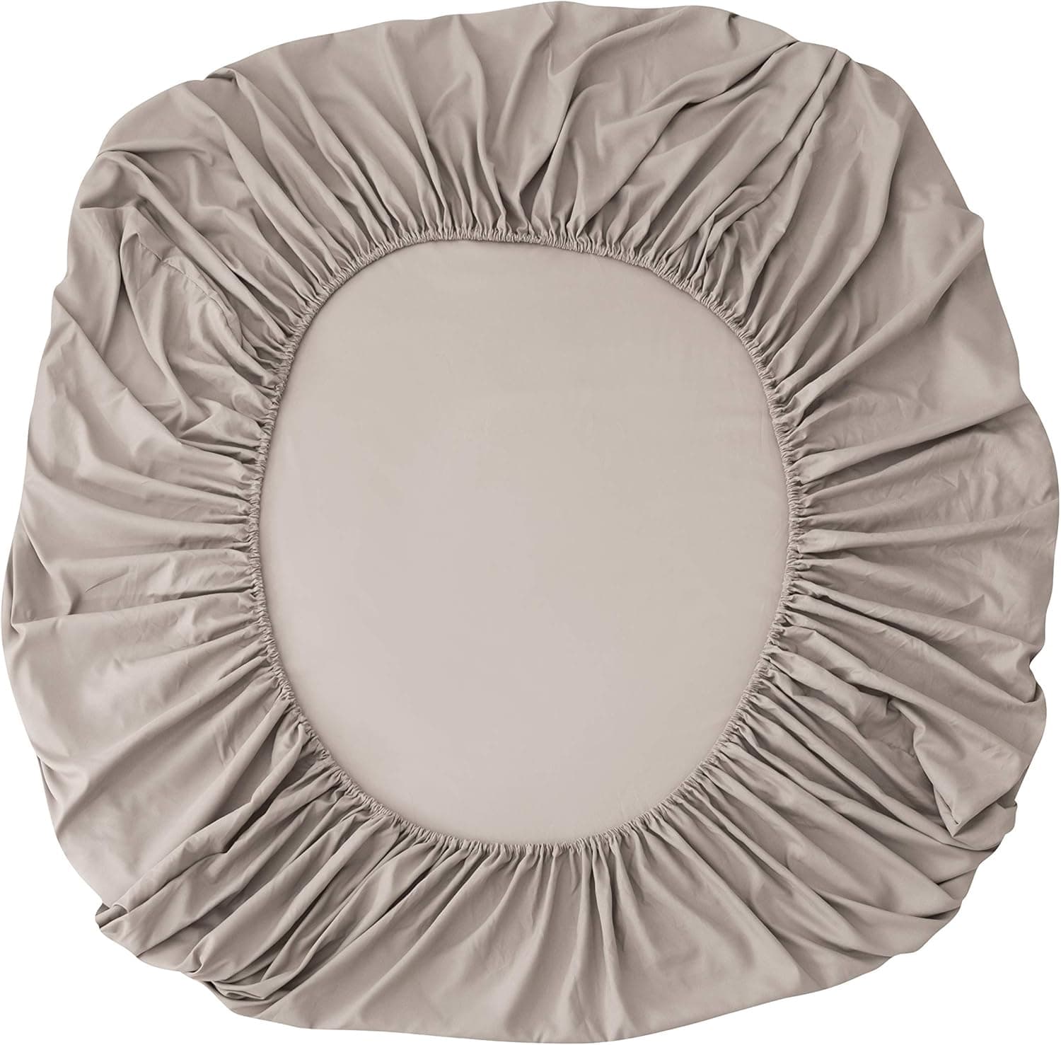 MOHAP Drap Housse 160x200cm avec Bonnet 30cm Kaki Drap Housse 100 GSM en Microfibre de Haute Qualité 100% Polyester Doux, Résistant, Anti Plis 4