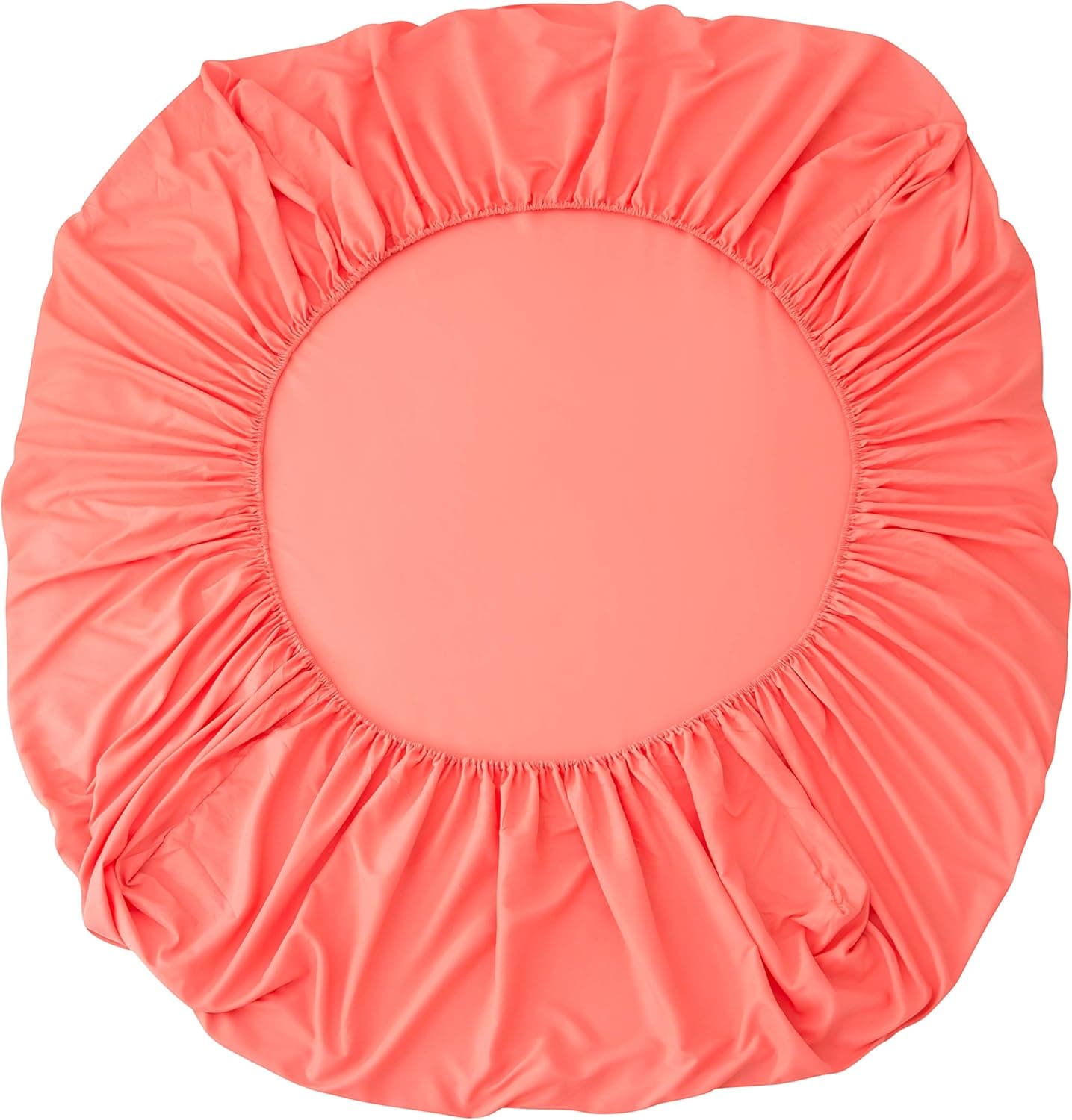 MOHAP Drap Housse 140x190-200cm avec Bonnet 30cm Corail Drap Housse 100 GSM en Microfibre de Haute Qualité 100% Polyester Doux, Résistant, Anti Plis 4
