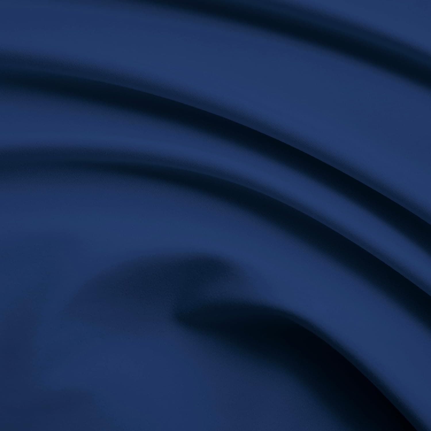 MOHAP Lot de 4- Taies d'oreiller 50x70cm Bleu Marine Housse d'oreiller avec Une Fermeture Eclair en Microfibre 3