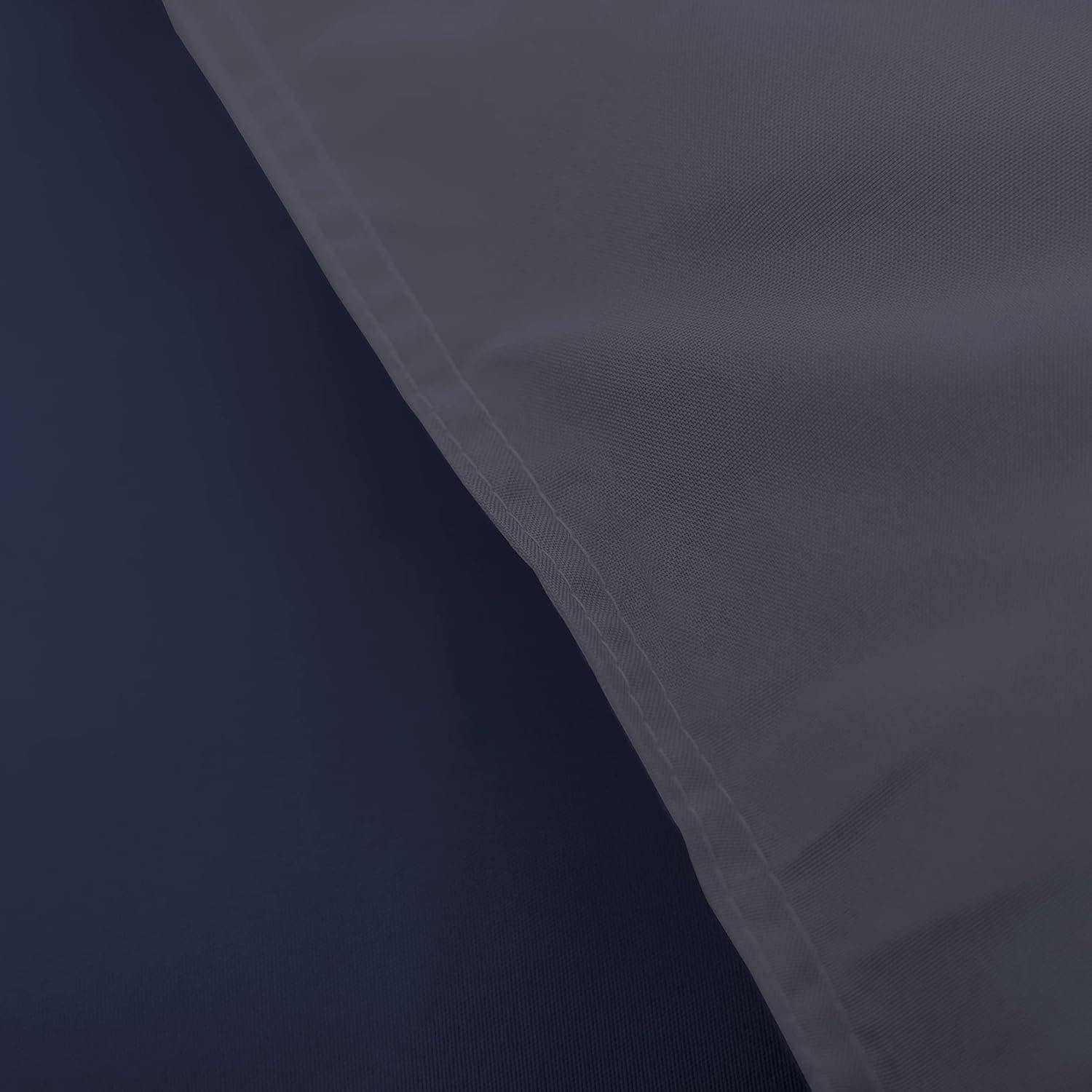 MOHAP Couette Bicolore Chaude l'hiver 450g/m² Épais 220x240cm Hypoallergénique Bicolore Marine + Gris Foncé Couette de Lit Toutes Saisons Réversible 2 Personnes Edredon 6